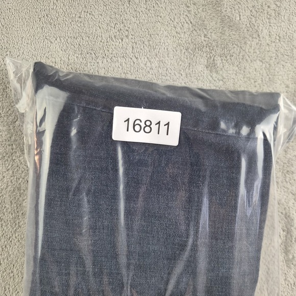 Lane Bryant Jeans Womens 22 Average Blue Denim Dark Wash Straight Stretchy - Picture 12 of 12